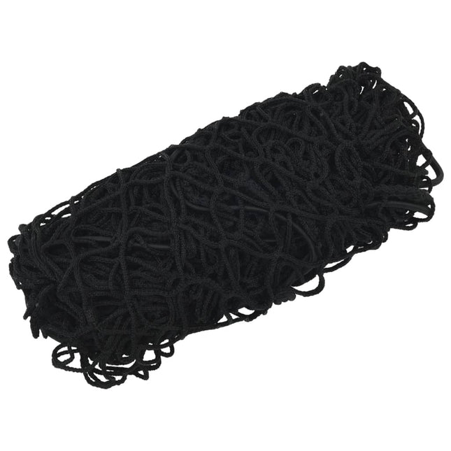 Rete per Rimorchio con Corda Elastica Nero 6x3,5 m in PP