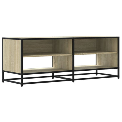 Mobile TV Rovere Sonoma 120,5x40x46cm Legno Multistrato Metallo