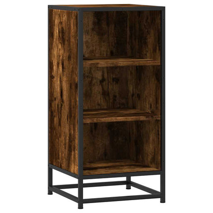 Credenza Rovere Fumo 35,5x35x76 cm in Truciolato
