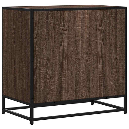 Cassettiera Rovere Marrone 70x41x70 cm in Legno Multistrato