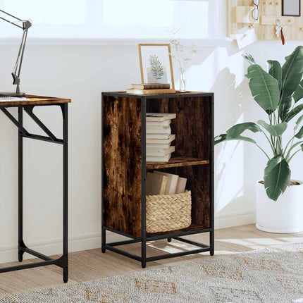 Libreria Rovere Fumo 40x35x76 cm in Legno Multistrato