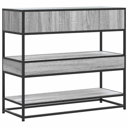 Tavolo Consolle Rovere Sonoma 90x35x80 cm in Legno Multistrato