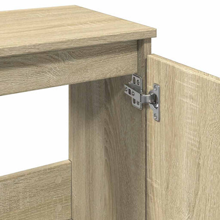 Mobile da Bagno Rovere Sonoma 58x33x60 cm in Legno Multistrato