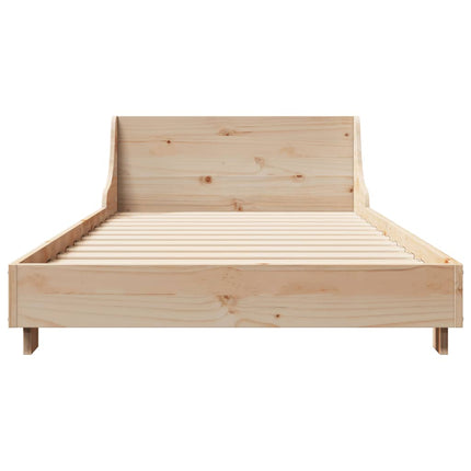 Giroletto senza Materasso 100x200 cm in Legno Massello di Pino