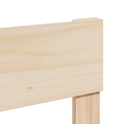 Letto senza Materasso 75x190 cm in Legno Massello Pino