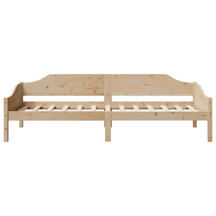 Letto senza Materasso 90x200 cm in Legno Massello di Pino