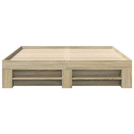 Giroletto senza Materasso Rovere Sonoma 160x200cm in Truciolato