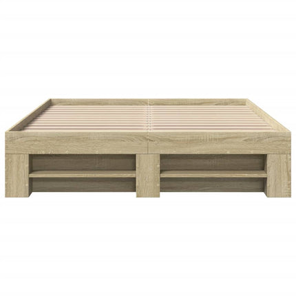 Giroletto senza Materasso Rovere Sonoma 140x190cm in Truciolato