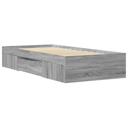 Giroletto Grigio Sonoma 90x190 cm in Legno Multistrato