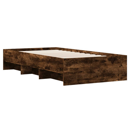 Giroletto senza Materasso Rovere Fumo 100x200 cm in Truciolato