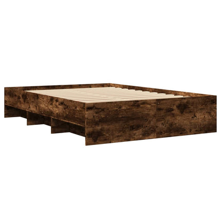 Giroletto senza Materasso Rovere Fumo 140x190 cm in Truciolato