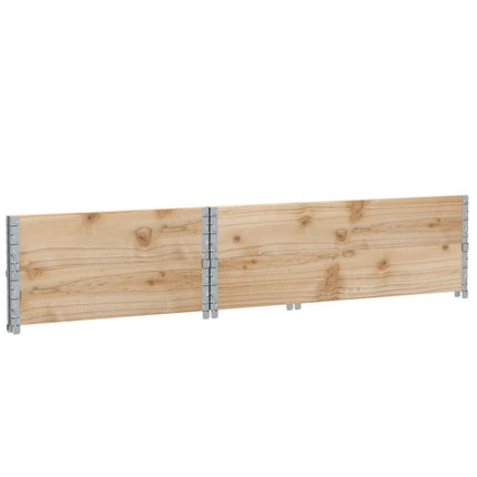 Fioriera da Giardino Marrone 120x80 cm Legno Massello di Pino