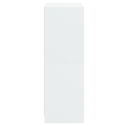 Credenza con Ante Bianca 68x37x109 cm Legno Multistrato