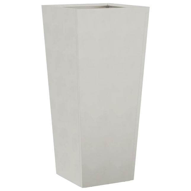 Fioriera da Giardino 35x35x75 cm in Acciaio Inox