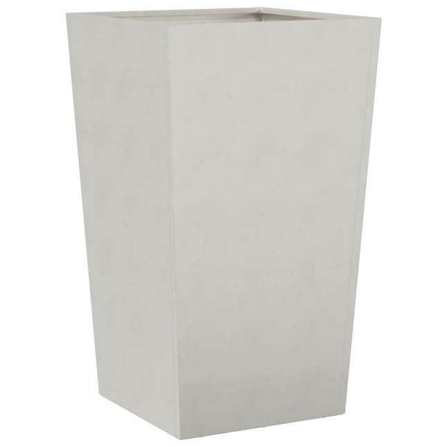 Fioriera da Giardino 45x45x75 cm in Acciaio Inox