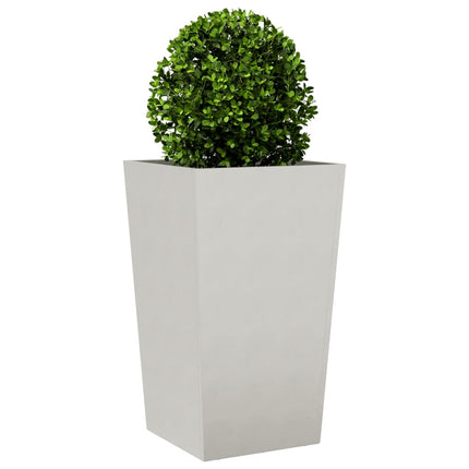 Fioriere da Giardino 2 pz 45x45x75 cm in Acciaio Inox