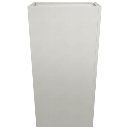 Fioriere da Giardino 2 pz 45x45x75 cm in Acciaio Inox