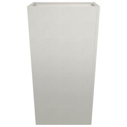 Fioriere da Giardino 2 pz 45x45x75 cm in Acciaio Inox