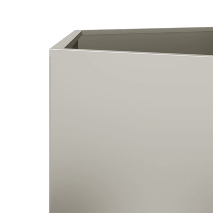 Fioriera da Giardino Esagono 104x90x45 cm in acciaio corten