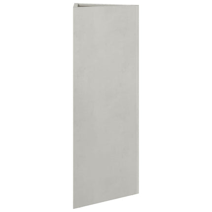 Fioriera da Giardino Triangolare 30x26x75 cm in Acciaio Inox