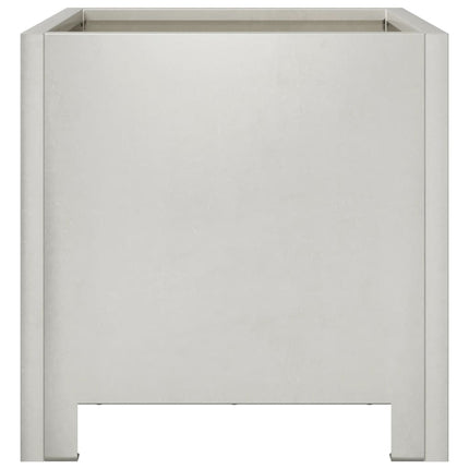 Fioriere da Giardino 2 pz 30x30x30 cm in Acciaio Inossidabile