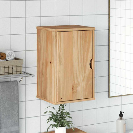 Mobile da Bagno OTTA 35x30x55 cm in Legno Massello di Pino