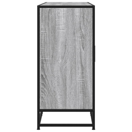 Credenza Grigio Sonoma 134x35x76 cm in Truciolato