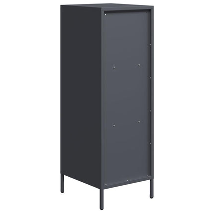 Credenza Antracite 35x39x103,5 cm Acciaio