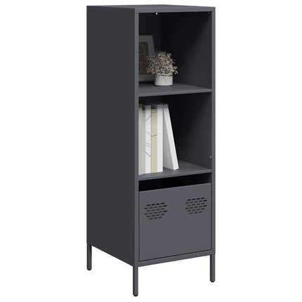 Credenza Antracite 35x39x103,5 cm Acciaio