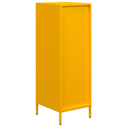 Credenza Giallo Senape 35x39x103,5 cm in Acciaio