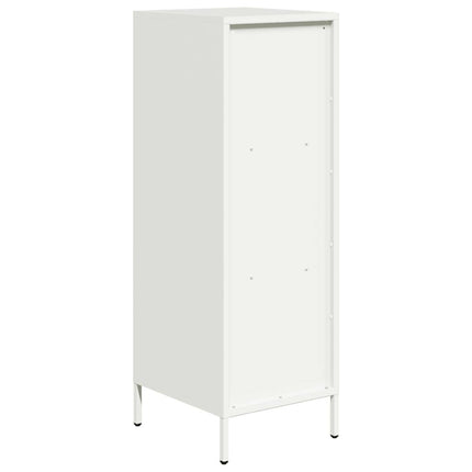 Credenza Bianca 35x39x103,5 cm in Acciaio