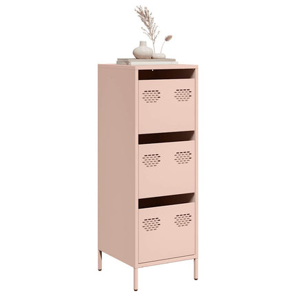 Credenza Rosa 39x35x103,5 cm in Acciaio