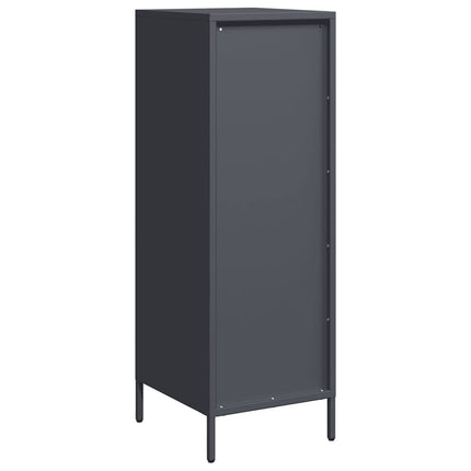 Credenza Antracite 39x35x103,5 cm Acciaio