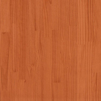 Giroletto con Cassetti Marrone Cera 180x200 Legno Massello Pino