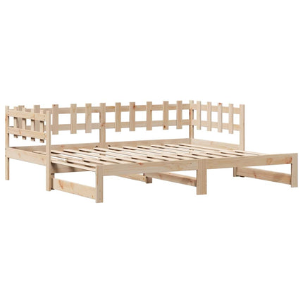 Divano Letto Estraibile con Cassetti senza Materasso 90x190 cm