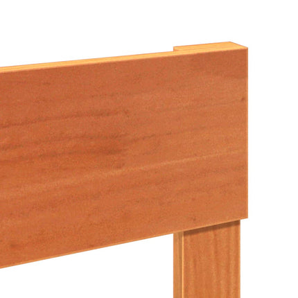 Letto senza Materasso Marrone Cera 120x200 cm in Legno di Pino