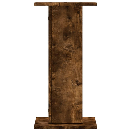 Supporti Altoparlanti 2 pz Rovere 30x30x40 cm Legno Multistrato