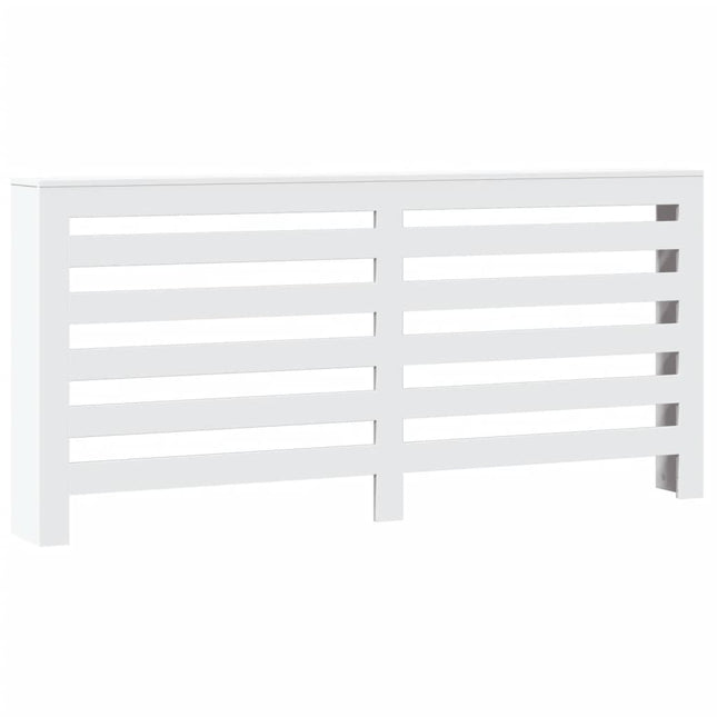 Copertura Termosifone Bianca 175x20x82 cm in Legno Multistrato