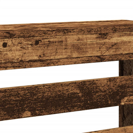 Copertura Termosifone Legno Antico 175x20x82 cm in Multistrato