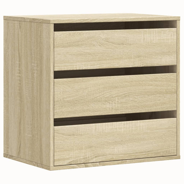 Cassettiera Angolare Rovere Sonoma 60x41x58cm Legno Multistrato