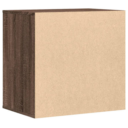 Cassettiera Angolo Rovere Marrone 60x41x58cm Legno Multistrato