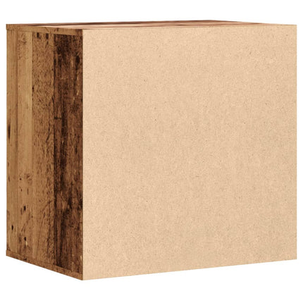Cassettiera Angolare Legno Antico 60x41x58 cm Legno Multistrato