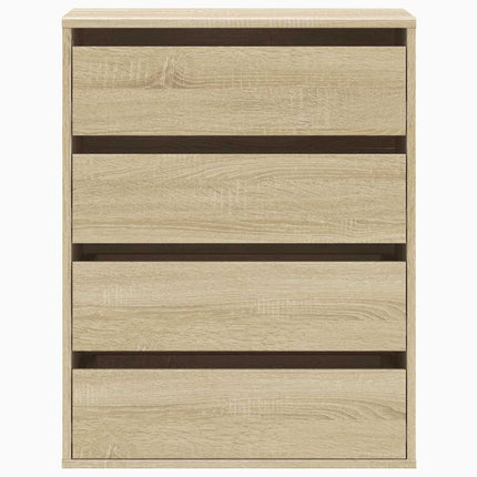 Cassettiera Angolare Rovere Sonoma 60x41x76cm Legno Multistrato