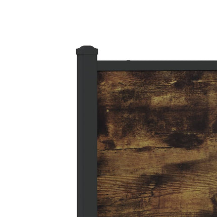 Giroletto senza Materaso in Metallo Rovere Fumo 100x200 cm