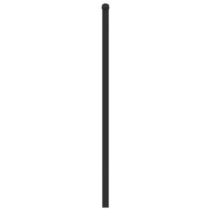 Testiera Rovere Fumo 140 cm in Legno Multistrato e Acciaio