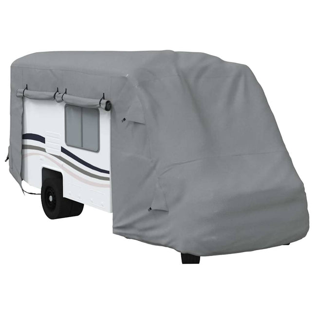 Telo per Camper Grigio 570x235x275 cm in Tessuto Non Tessuto