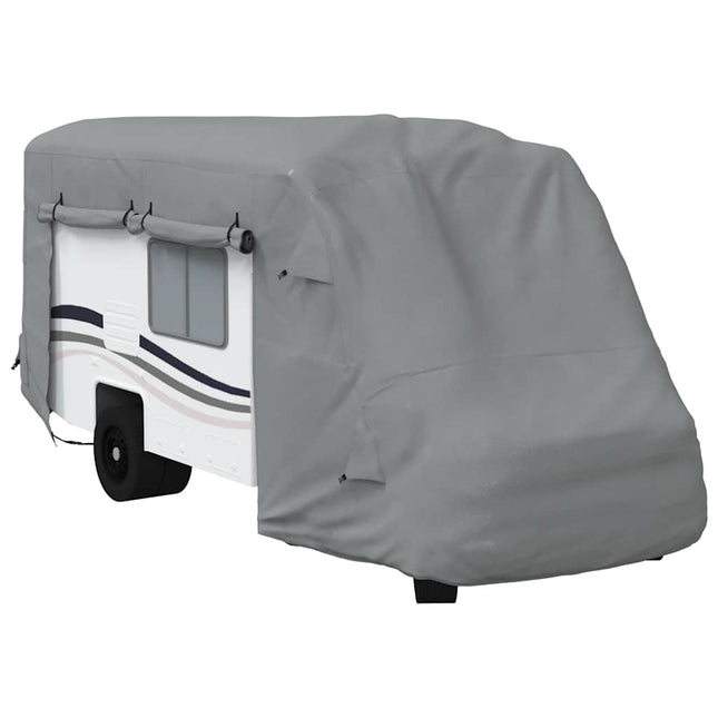 Telo per Camper Grigio 610x235x275 cm in Tessuto Non Tessuto