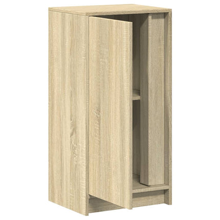 Credenza con LED Rovere Sonoma 42,5x34x85 cm Legno Multistrato