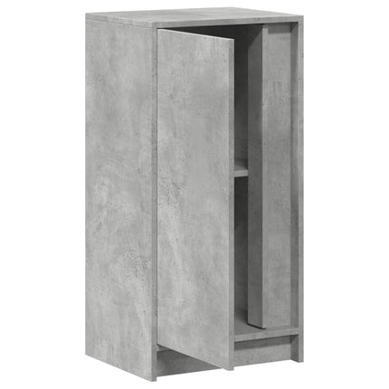 Credenza con LED Grigio Cemento 42,5x34x85 cm Legno Multistrato
