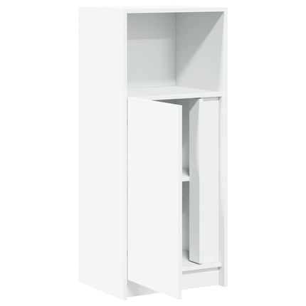 Credenza con LED Bianca 42,5x34x100 cm in Legno Multistrato